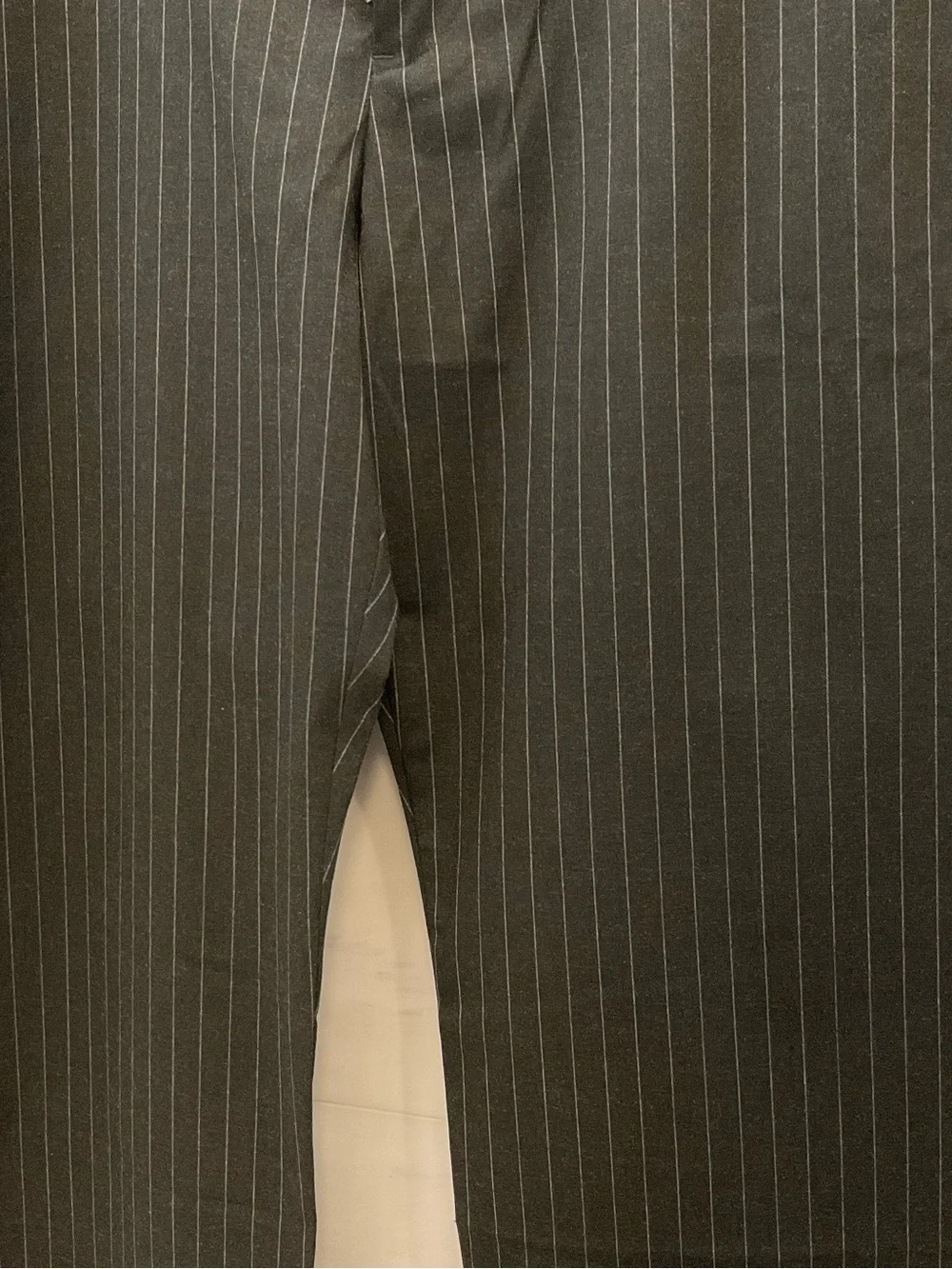 POLO Ralph Lauren Stretch Straight Fit CHARCOAL PINSTRIPE Pants size 38 - 30 T72